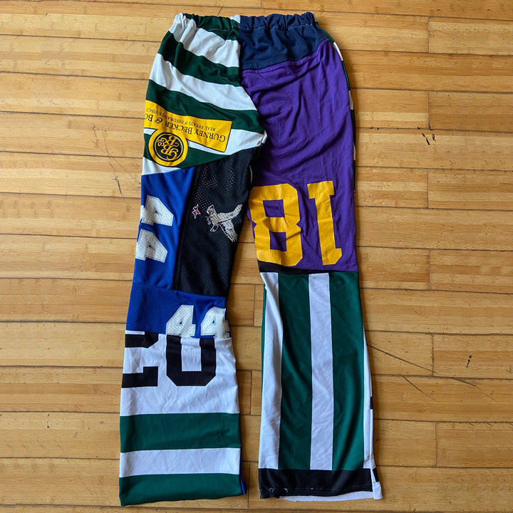 Casual Street Basketball Stitching Printed Trousers