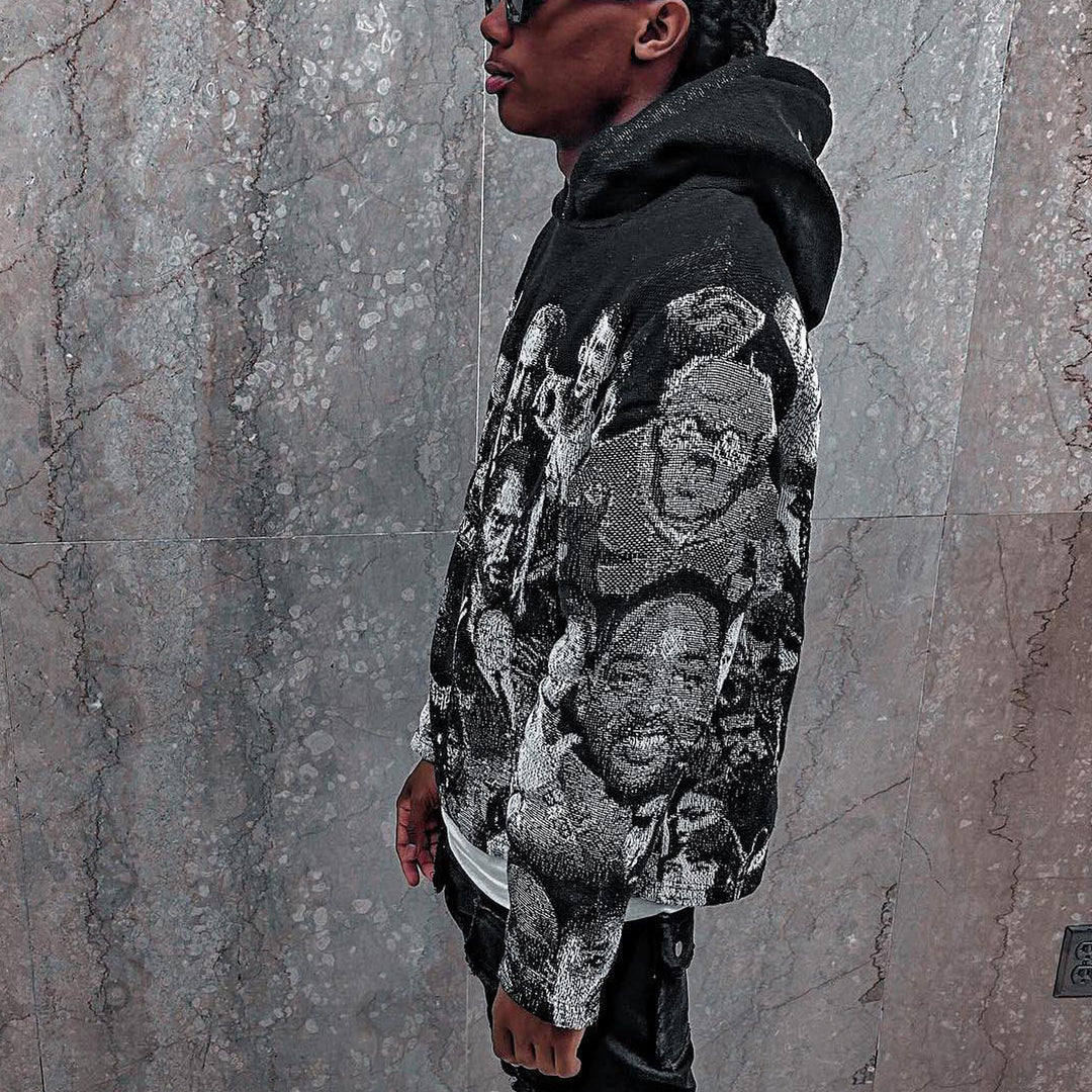 Celebrity Avatar Street Tapestry Hoodie