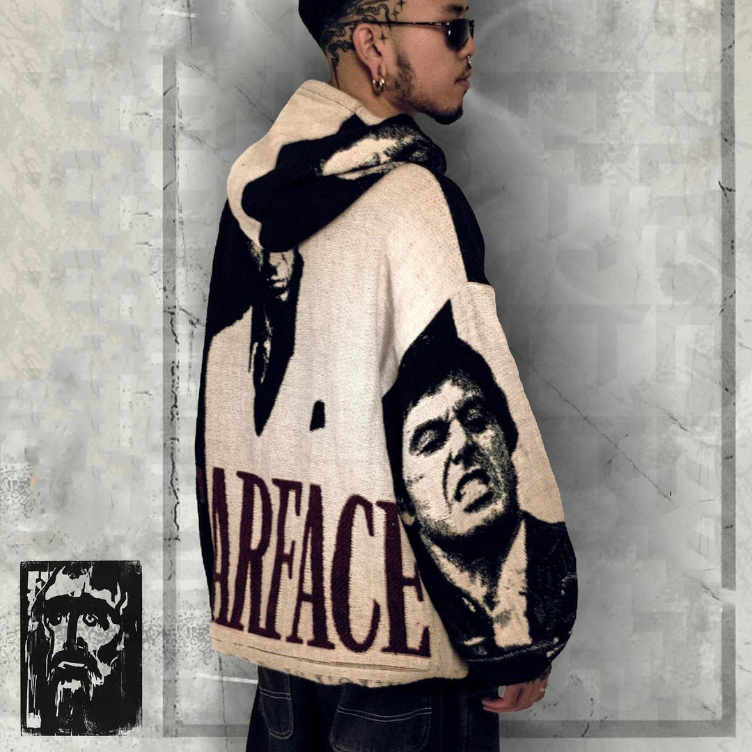 Assassination Casual Street Blanket Print Hoodie