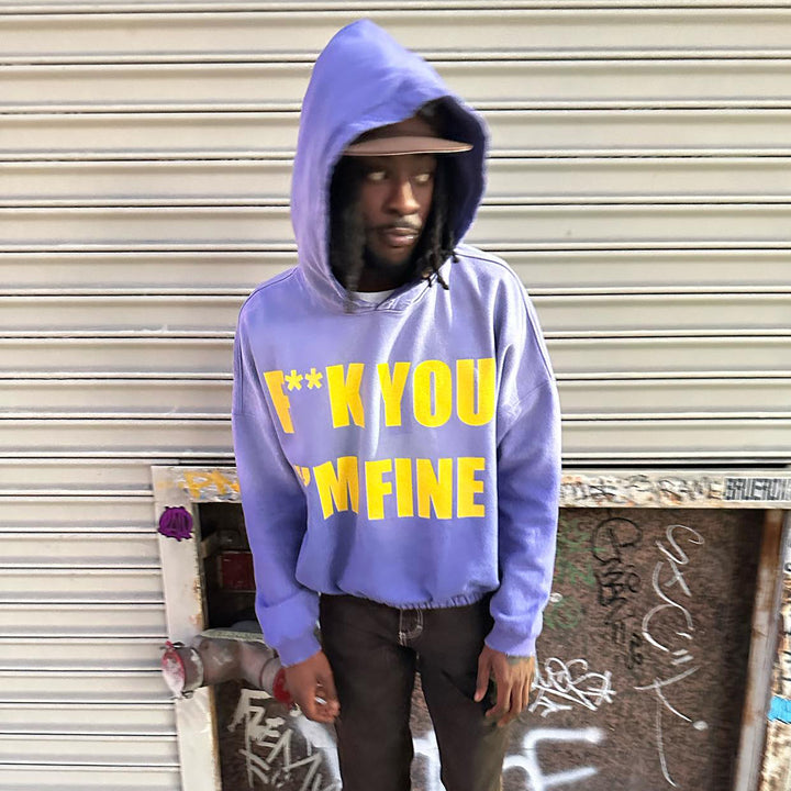 I'm Fine Casual Street Hoodie