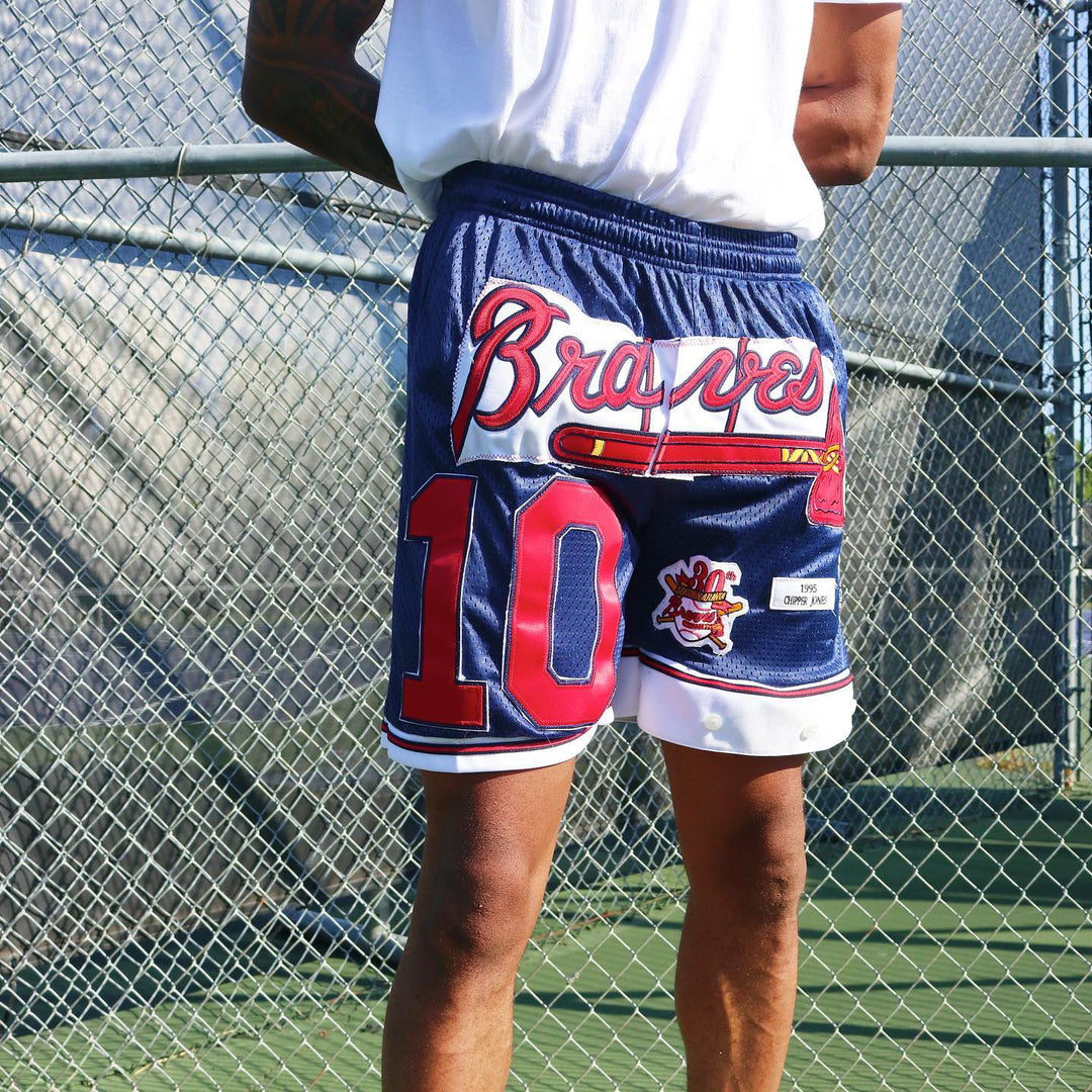 NO.10 Baseball patch shorts