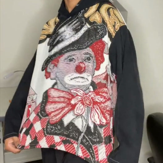 Vintage Joker Tapestry Hoodie