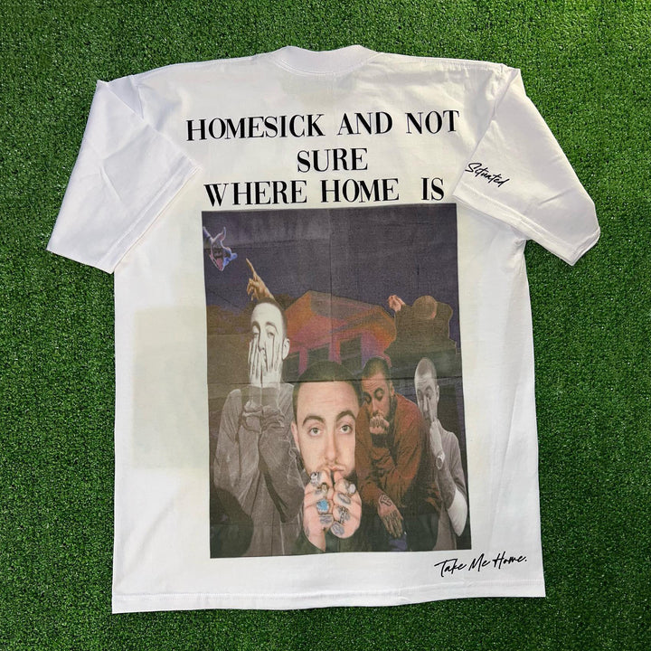 Wrong Homesick Print T-shirt