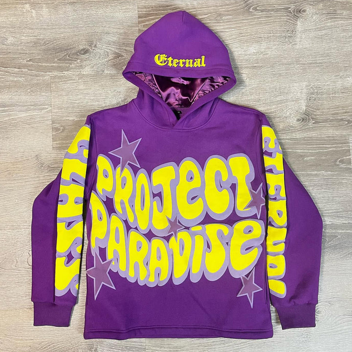 Project Paradise Print Long Sleeve Hoodies