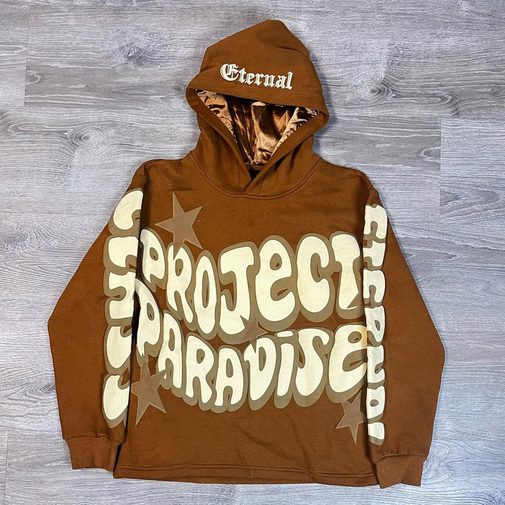 Project Paradise Print Long Sleeve Hoodies