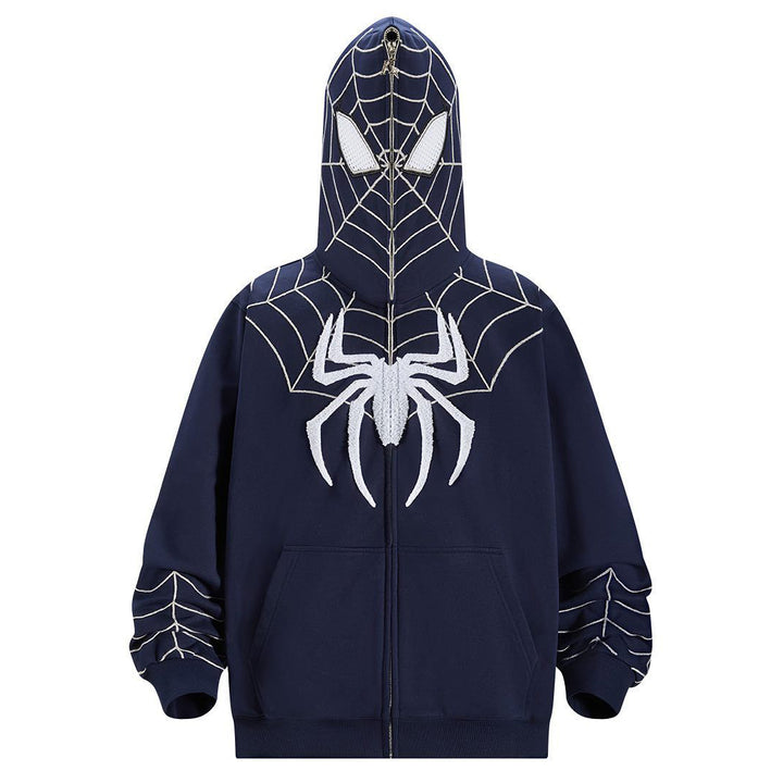 Spider-Man retro trendy full zip hoodie