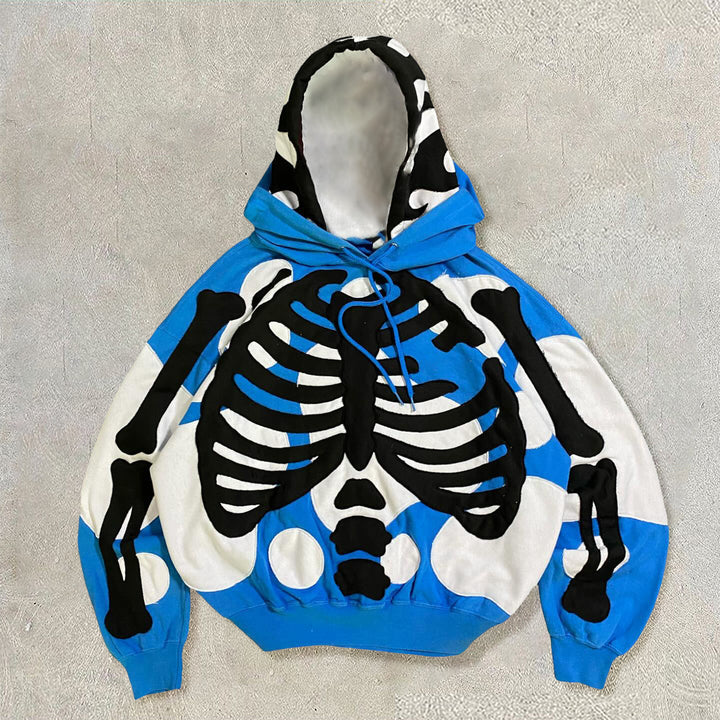 Stylish hoodie with dual hood design