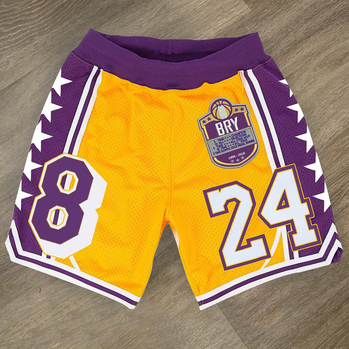 NO.24&NO.8 Basketball Mesh Shorts