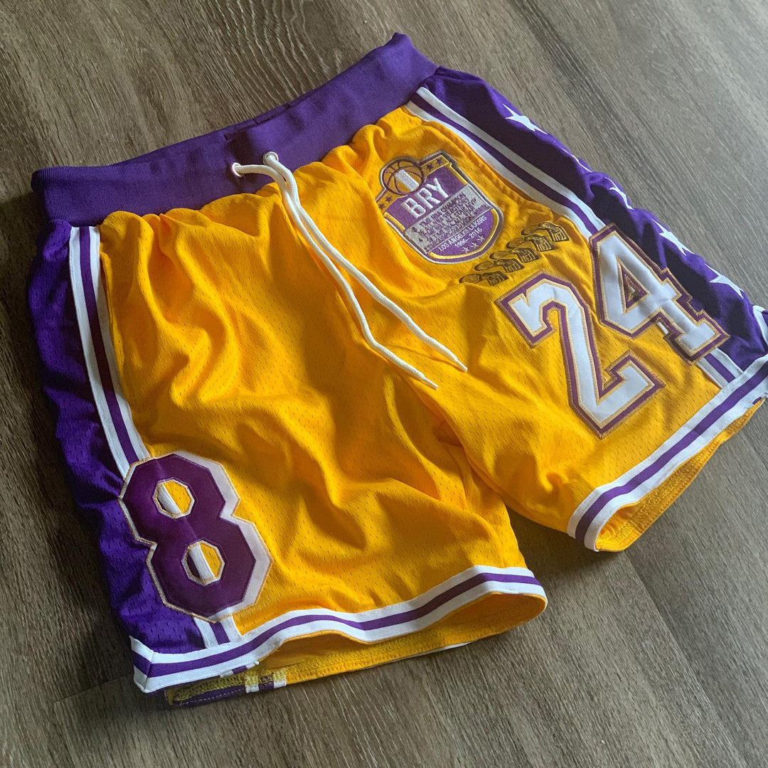 NO.24&NO.8 Basketball Mesh Shorts