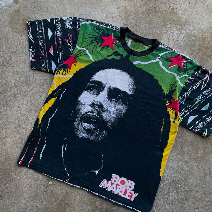 Marley rock print cotton T-shirt