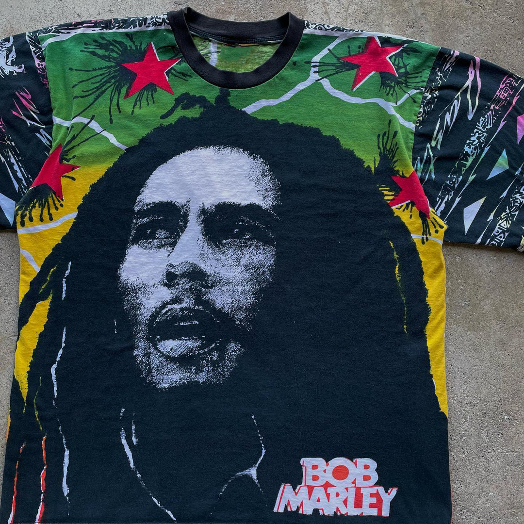 Marley rock print cotton T-shirt