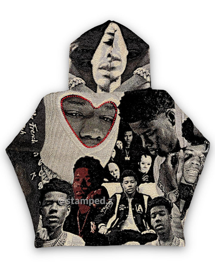 Stylish Vintage Tapestry Hoodie