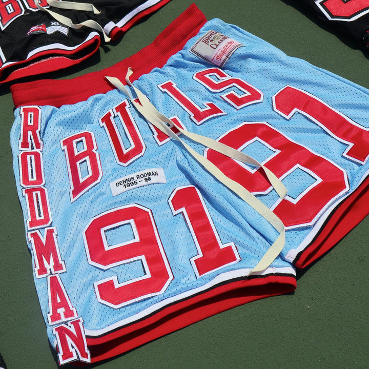 NO.91 Patch Basketball Mesh Shorts