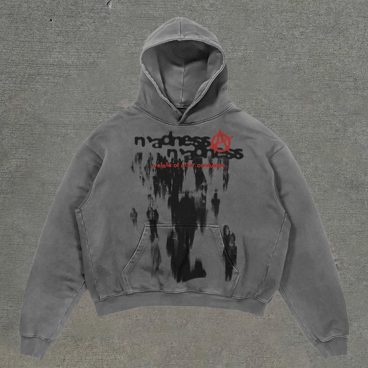 Premium street style loose hoodie