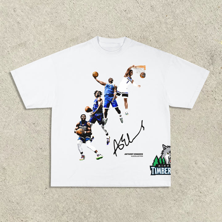 casual street basketball T-shirt