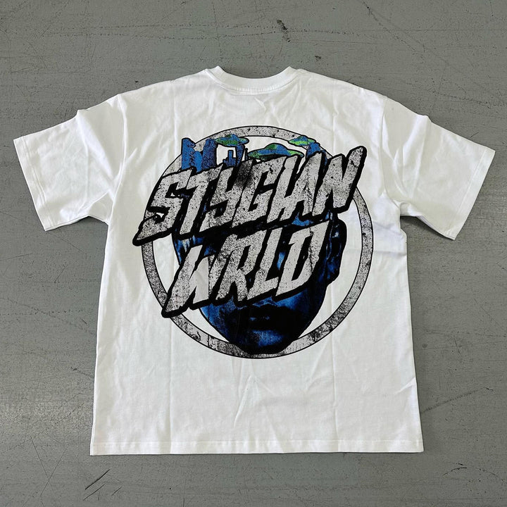 Stygian Wrld Print Short Sleeve T-shirt