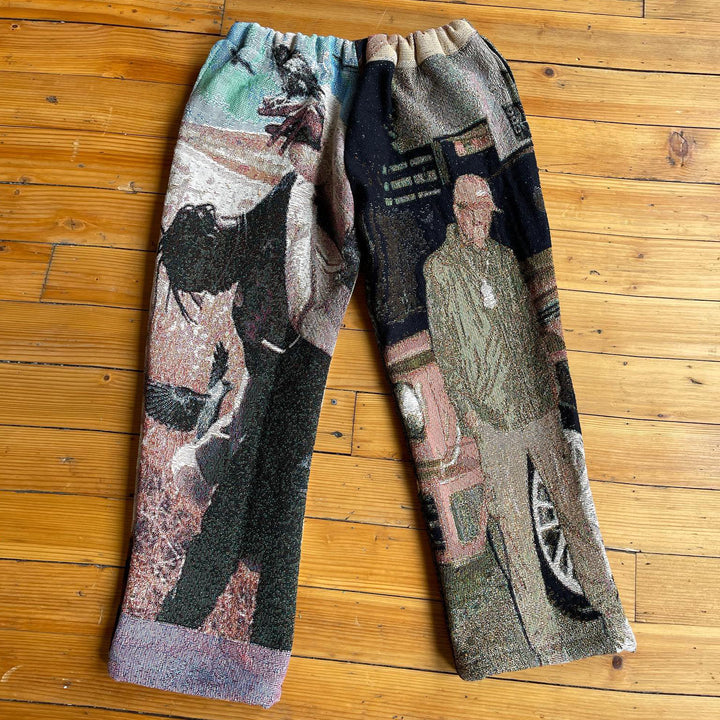 vintage tapestry trousers