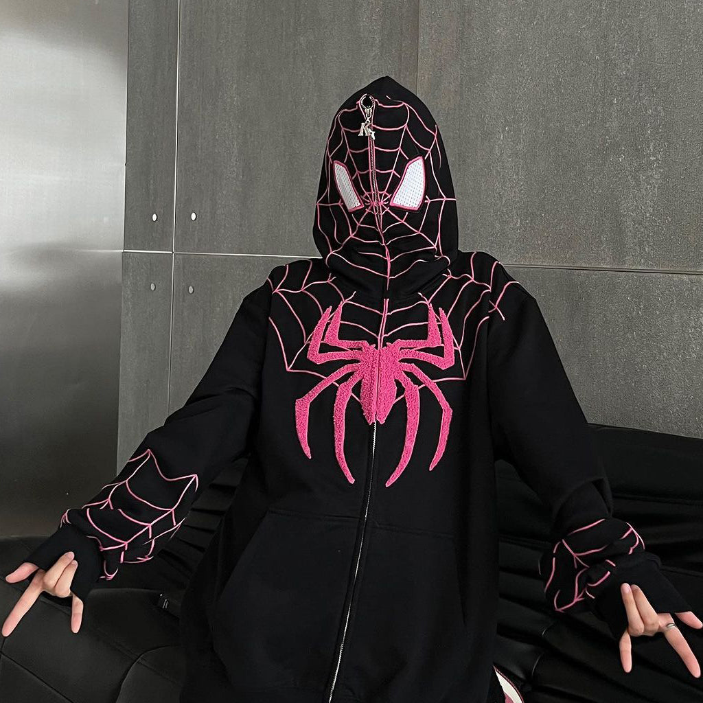 Spider-Man Hip Hop Full Zip Hoodie