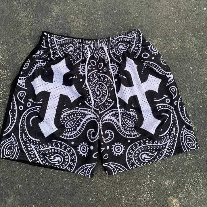 Cross Redemption Mesh Shorts