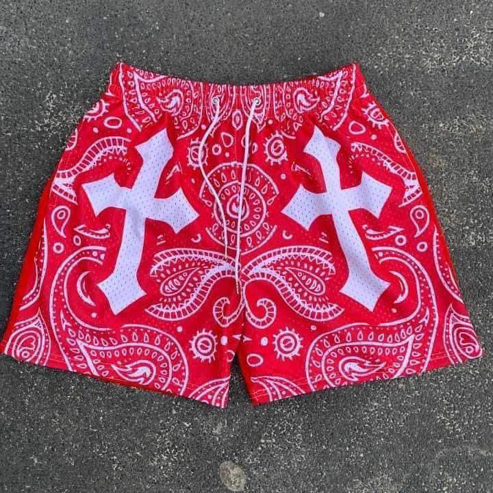 Cross Redemption Mesh Shorts