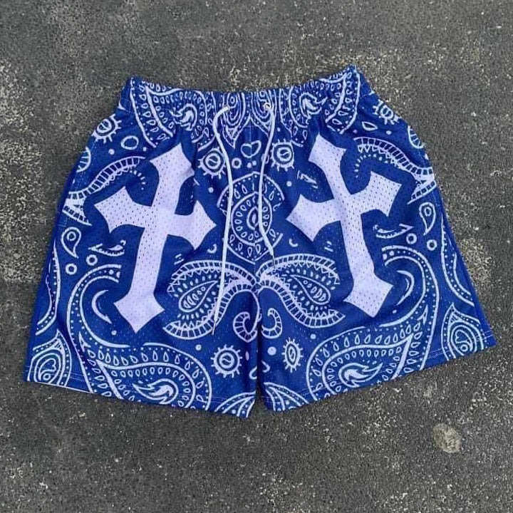 Cross Redemption Mesh Shorts