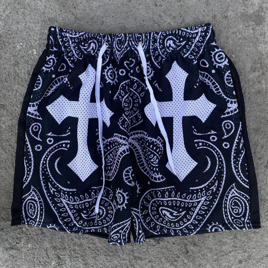 Cross Redemption Mesh Shorts