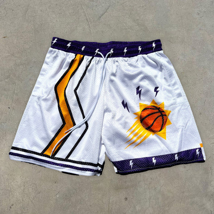 Casual Lightning Basketball Track Shorts