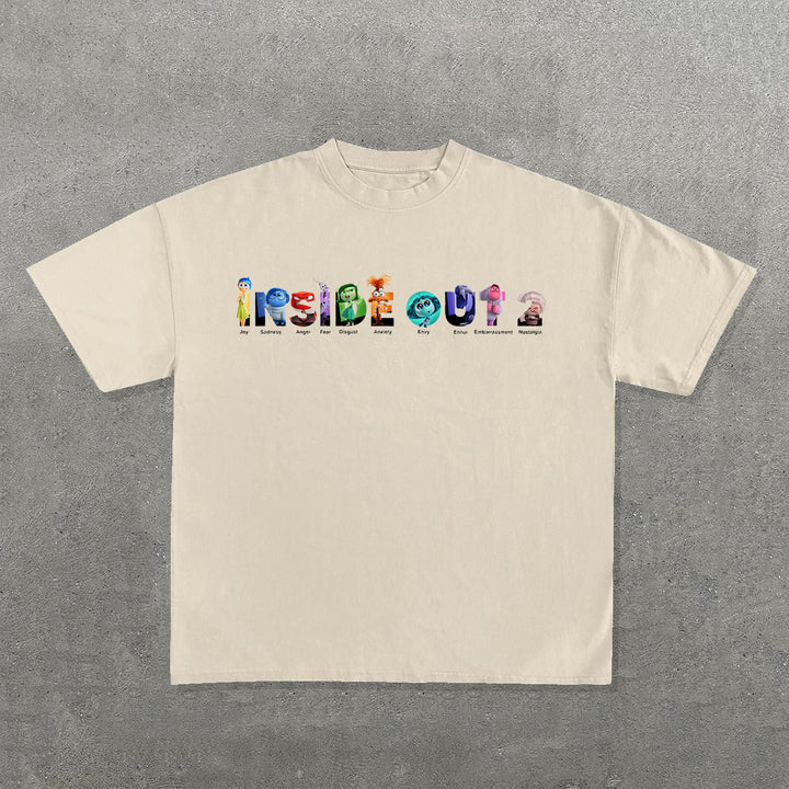 Inside Out 2 Print Short Sleeve T-Shirt