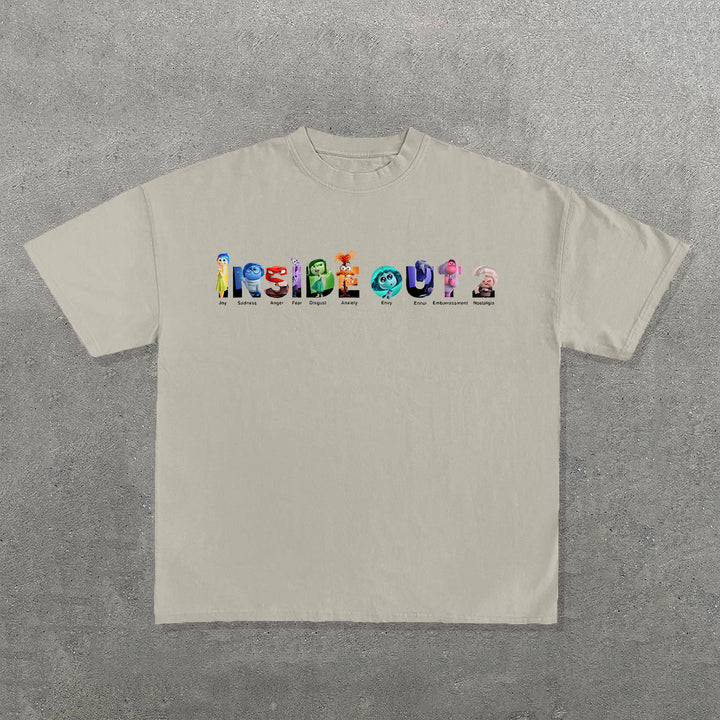 Inside Out 2 Print Short Sleeve T-Shirt