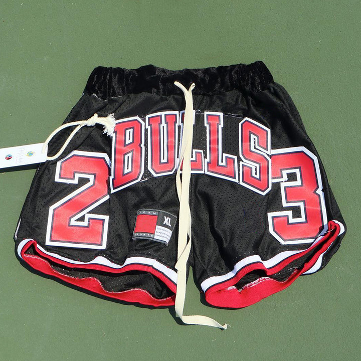 Patchwork Mesh Basketball Shorts