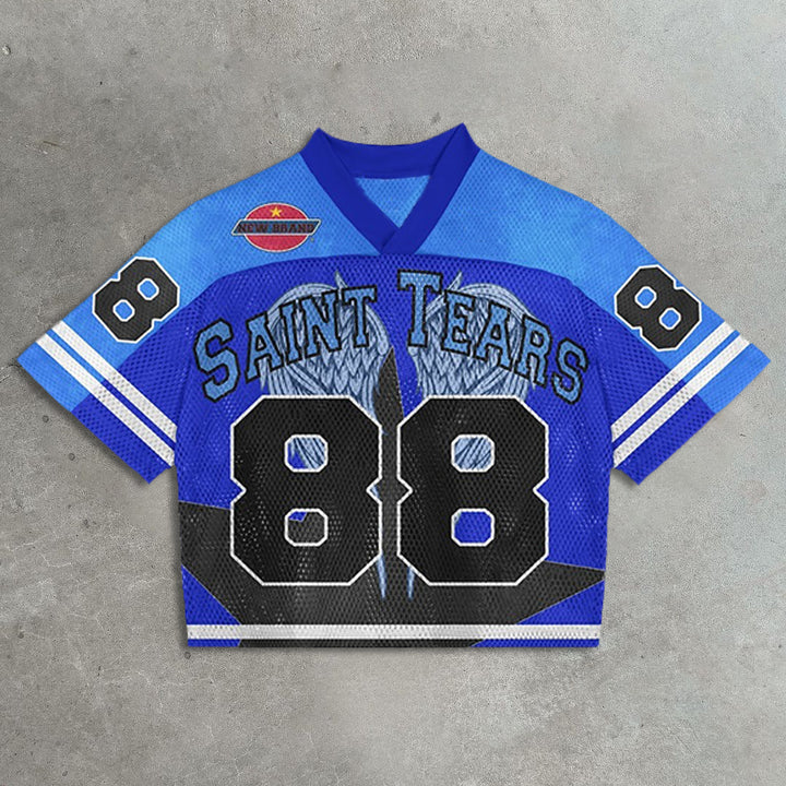 Saints Angels Casual Mesh Jersey