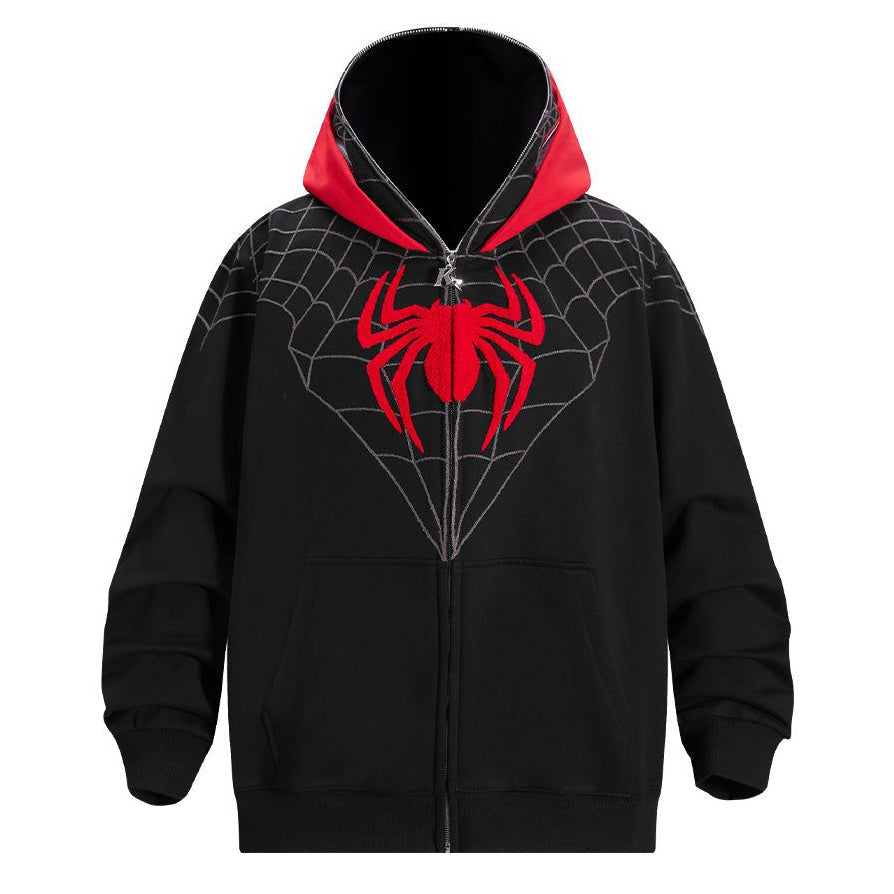 Spider-Man Retro Contrast Full-Zip Hoodie