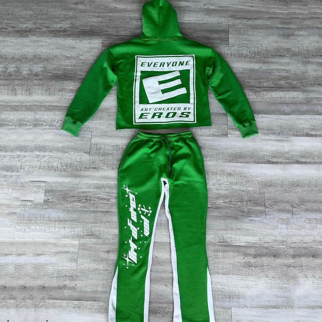 Art Of Eros Hoodie Sweatpants Two Piece Set