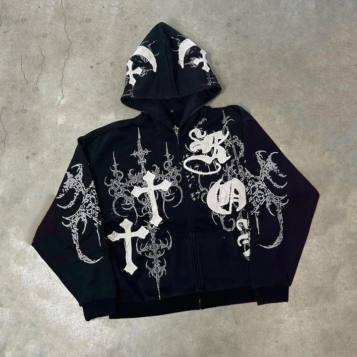 Cross casual street hoodie