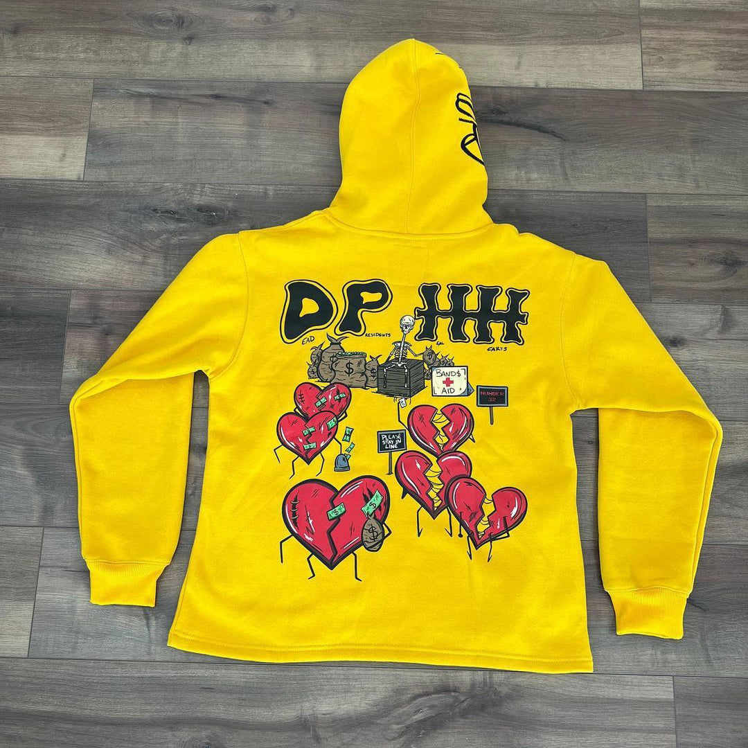 Retro Hip Hop Fashion Casual Hoodie