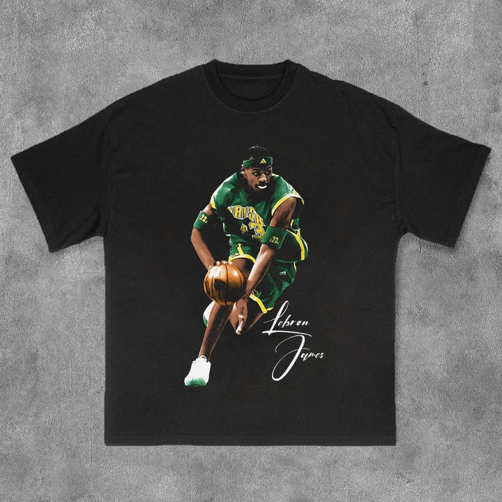 King James Print Short Sleeve T-Shirt