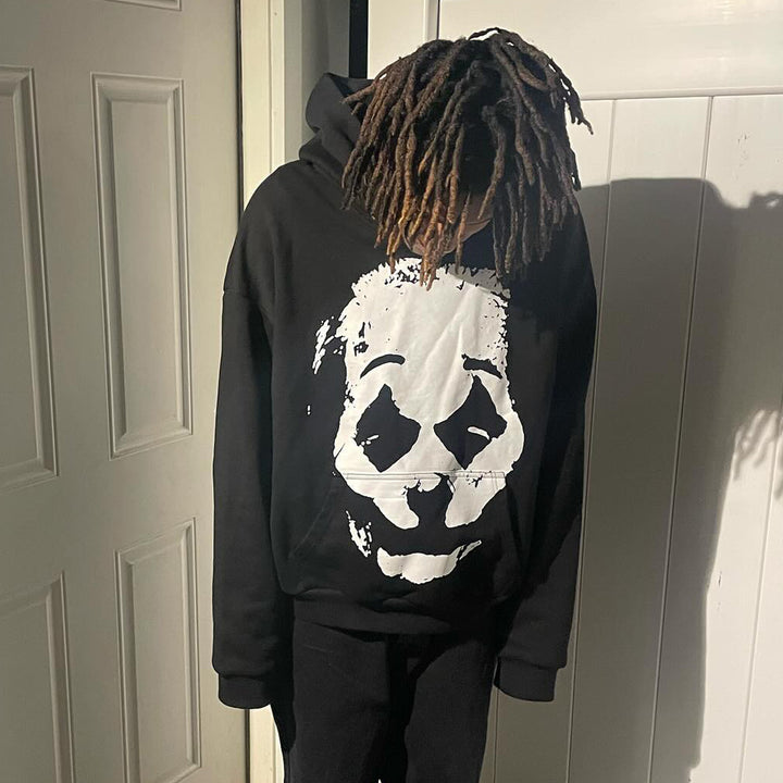 Joker Print Casual Street Hoodie