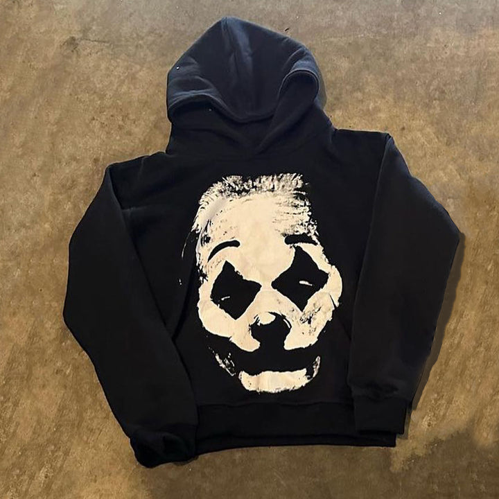 Joker Print Casual Street Hoodie