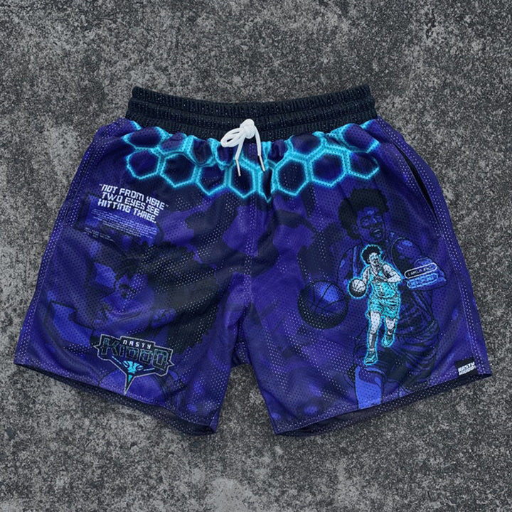 Street Basketball Mesh Shorts