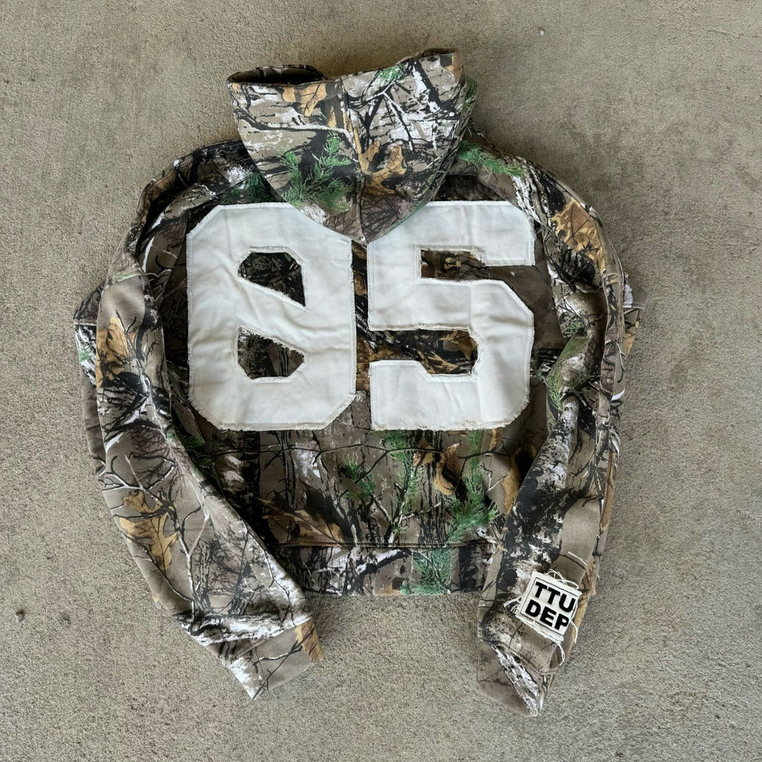 05 Camouflage casual street zipper hoodie