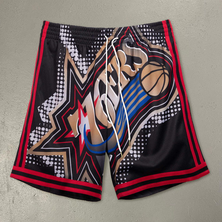 Retro Street Hip Hop Fashion Shorts