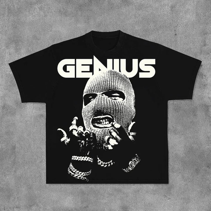 Genius Print Short Sleeve T-Shirt