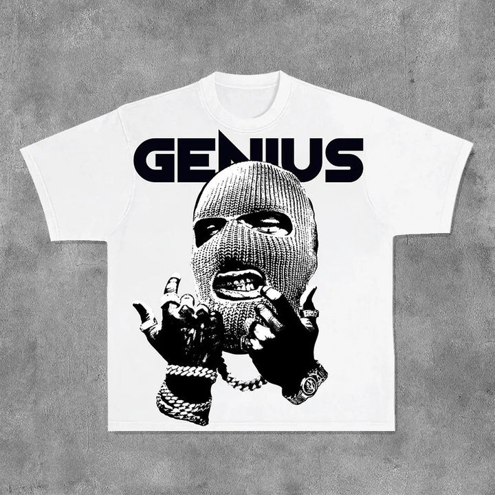 Genius Print Short Sleeve T-Shirt