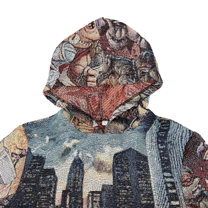 Sewer Mutant Turtle Casual Street Tapestry Hoodie