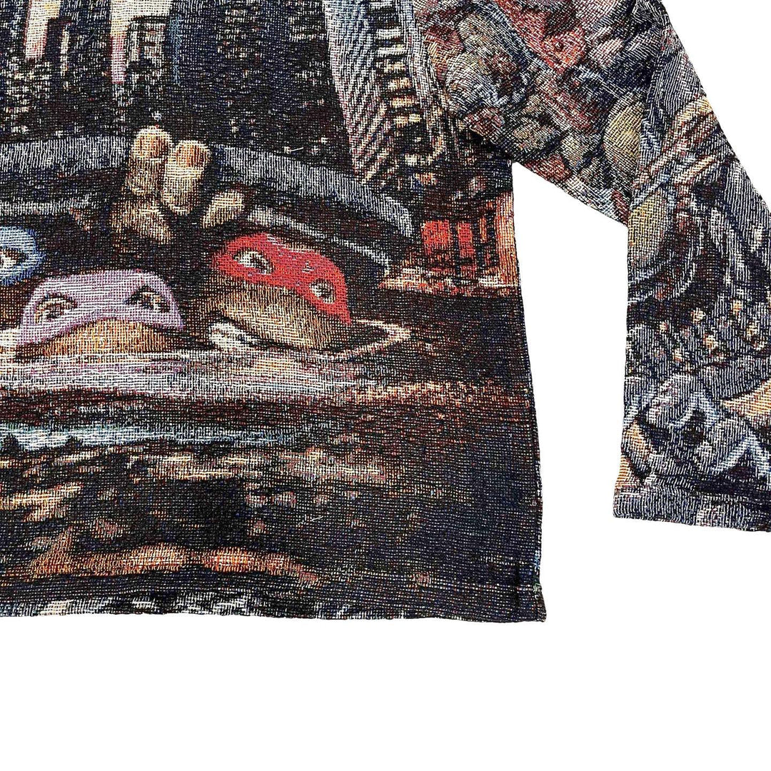 Sewer Mutant Turtle Casual Street Tapestry Hoodie