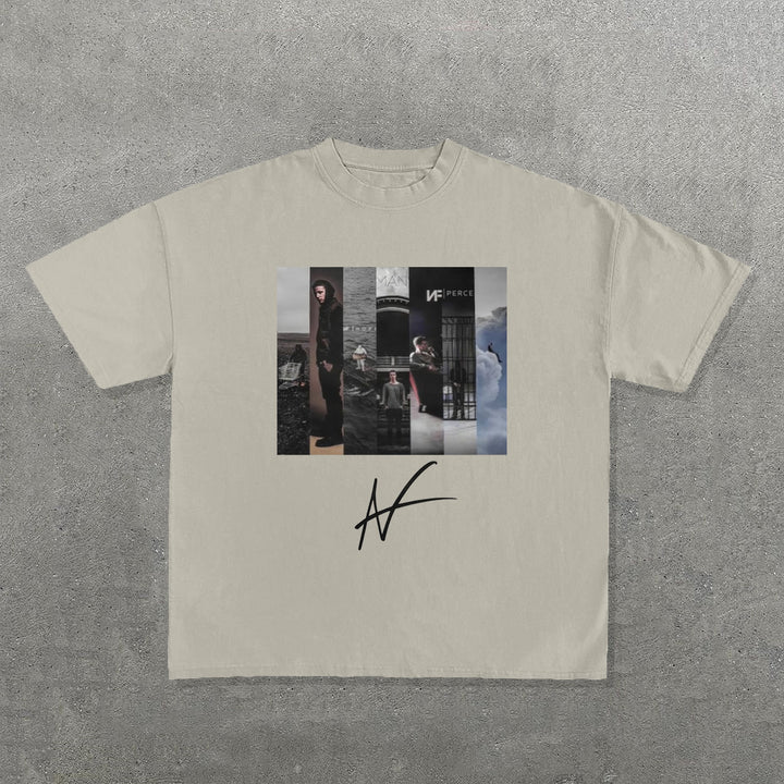 NF Album Print Short Sleeve T-Shirt