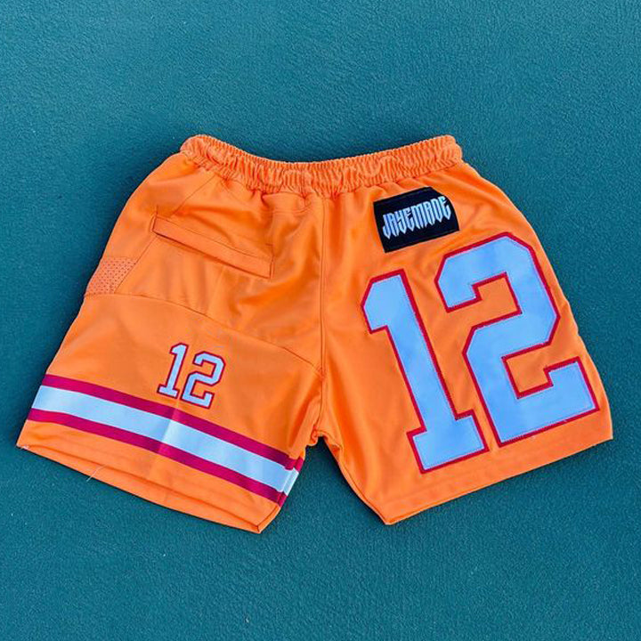 NO.12 casual street basketball mesh shorts