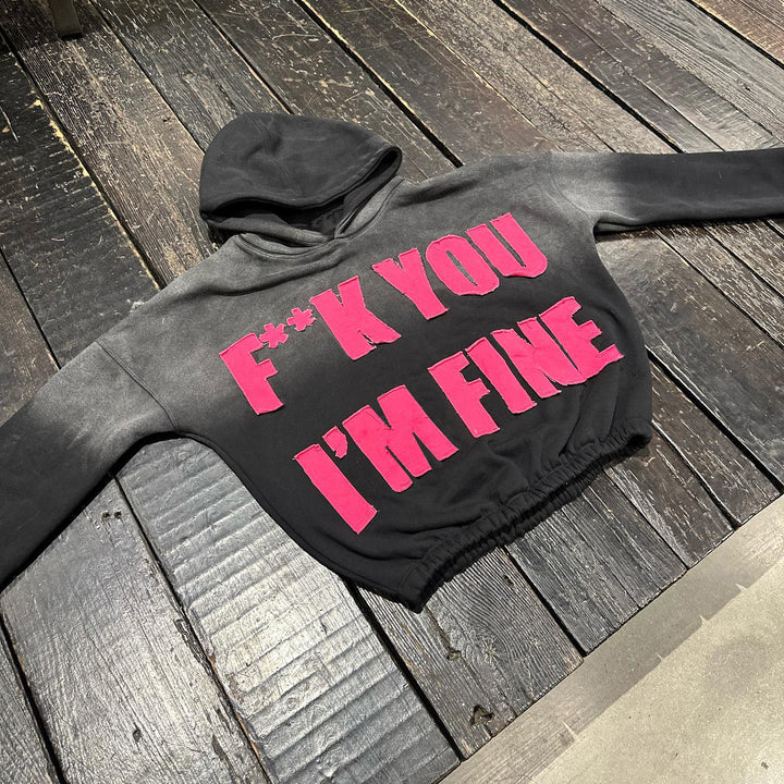 I'm Fine Casual Street Hoodie