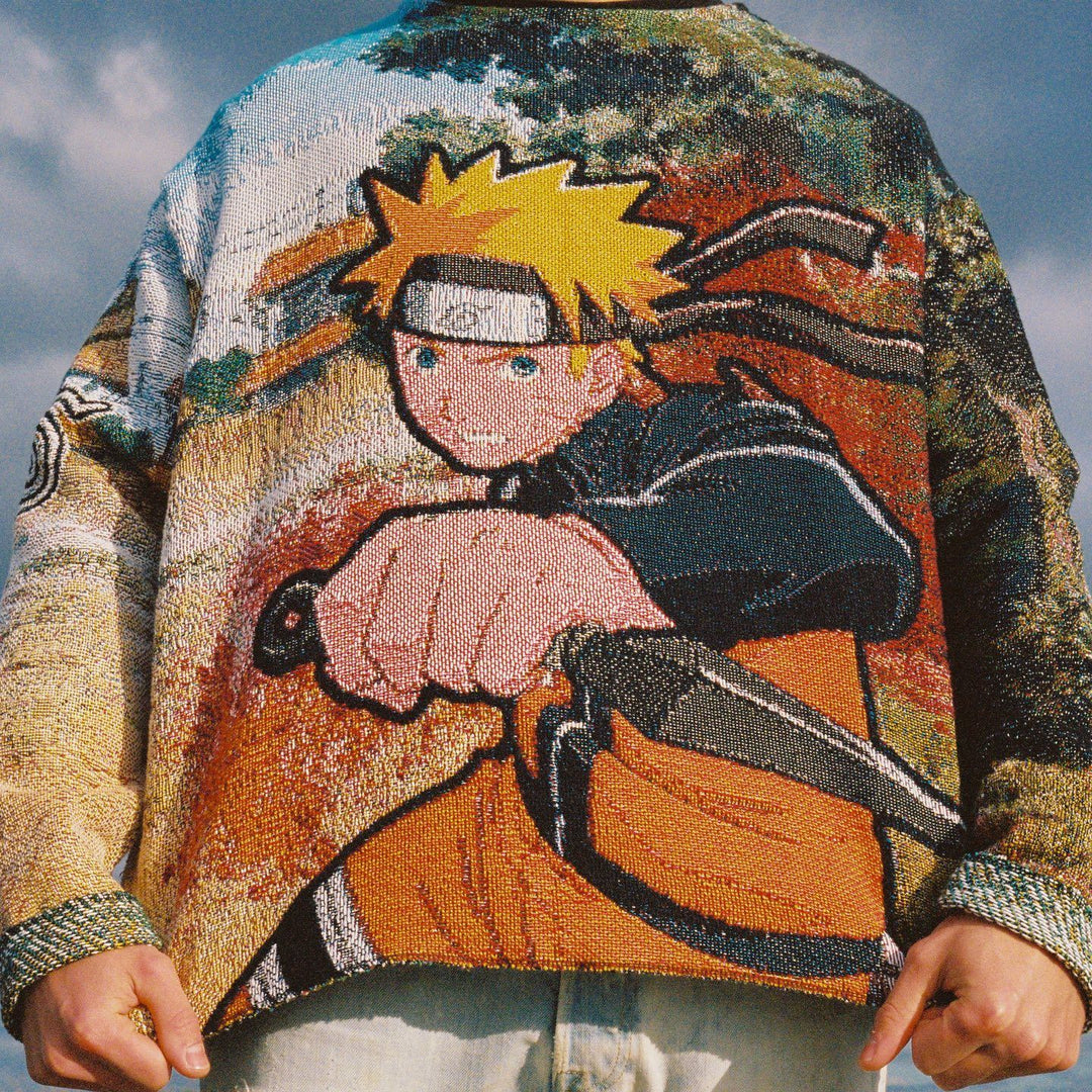 comic tapestry sweatshirt