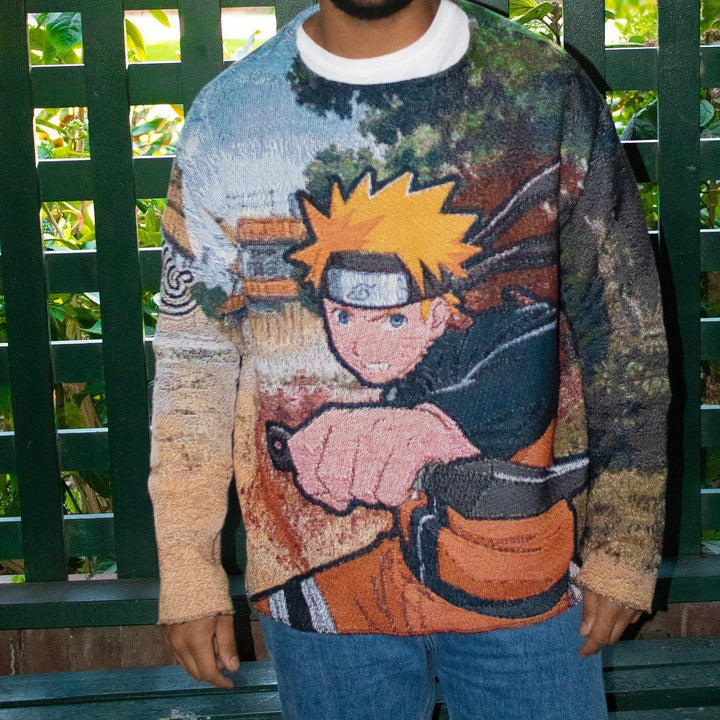 comic tapestry sweatshirt